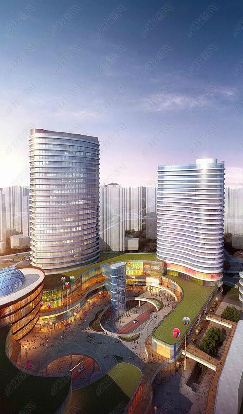 共生与赋能 现代商业综合体与高层住宅小区的SU模型设计及管理服务创新